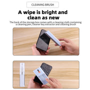 Q6S 10-in-1 Bluetooth Headphone Cleaning Pen Mobile Computer Keyboard Screen Digital Camera Cleaning Kit(White)