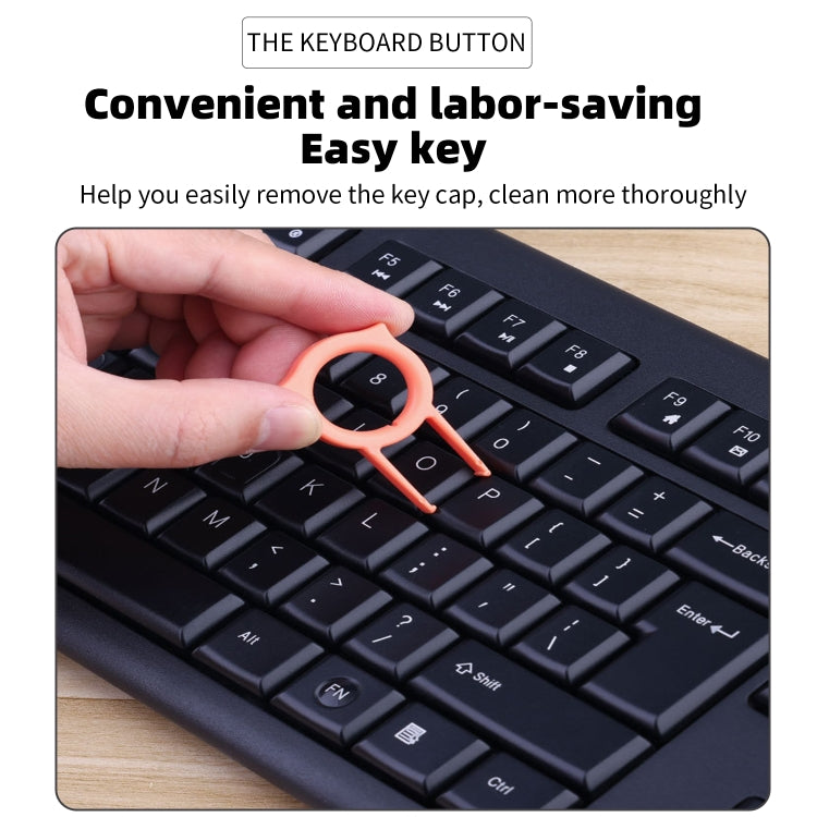 Q6S 10-in-1 Bluetooth Headphone Cleaning Pen Mobile Computer Keyboard Screen Digital Camera Cleaning Kit(White)