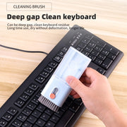Q6S 10-in-1 Bluetooth Headphone Cleaning Pen Mobile Computer Keyboard Screen Digital Camera Cleaning Kit(White)