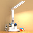 LED Intelligent Digital Display Foldable Desk Lamp, Style: Double Head Charging 3200mAh - Desk Lamps by PMC TechLife | Online Shopping South Africa | PMC TechLife | Buy Now Pay Later Mobicred