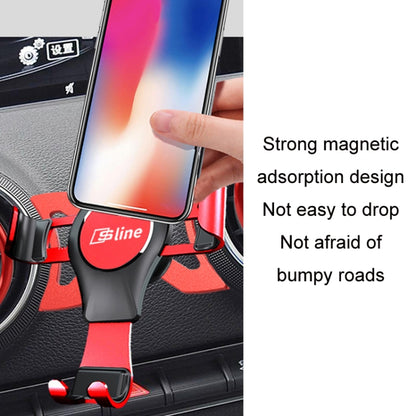 For Audi Car Strong Magnetic Phone Holder(Q2L Stand 1 Black) - Car Holders by PMC Jewellery | Online Shopping South Africa | PMC Jewellery