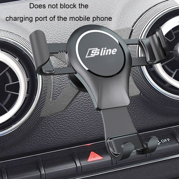 For Audi Car Strong Magnetic Phone Holder(Q2L Stand 1 Black)