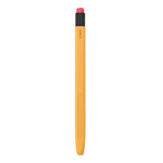 For Apple Pencil 1 AhaStyle PT180-2 Silicone Protective Case Anti-Slip And Anti-Drop Capacitive Pen Case(Yellow)