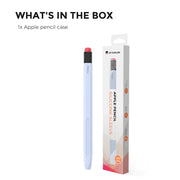 For Apple Pencil 1 AhaStyle PT180-2 Silicone Protective Case Anti-Slip And Anti-Drop Capacitive Pen Case(Sky Blue)