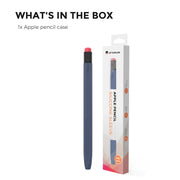 For Apple Pencil 1 AhaStyle PT180-2 Silicone Protective Case Anti-Slip And Anti-Drop Capacitive Pen Case(Midnight Blue)