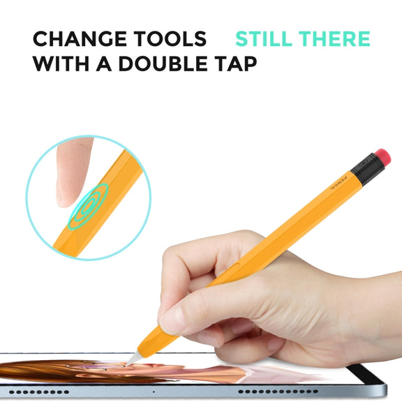 For Apple Pencil 1 AhaStyle PT180-2 Silicone Protective Case Anti-Slip And Anti-Drop Capacitive Pen Case(Midnight Blue)