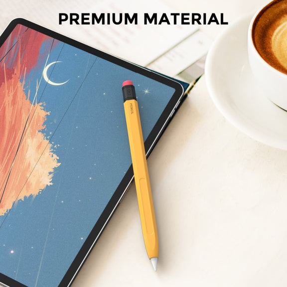 For Apple Pencil 1 AhaStyle PT180-2 Silicone Protective Case Anti-Slip And Anti-Drop Capacitive Pen Case(Midnight Blue)