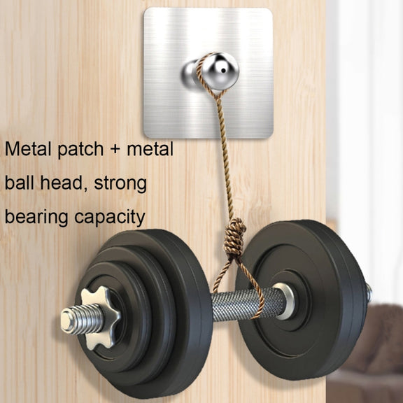 B87 Punch-free Tablet PC Aluminum Alloy Bracket Bathroom Kitchen Adhesive Wall Phone Holder(Silver Gray)