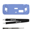 For Steam Deck Hifylux ST-PF14 Game Console Silicone Case Anti-scratch Non-slip Handheld Case Lanyard(Blue) - Accessories by PMC TechLife | Online Shopping South Africa | PMC TechLife