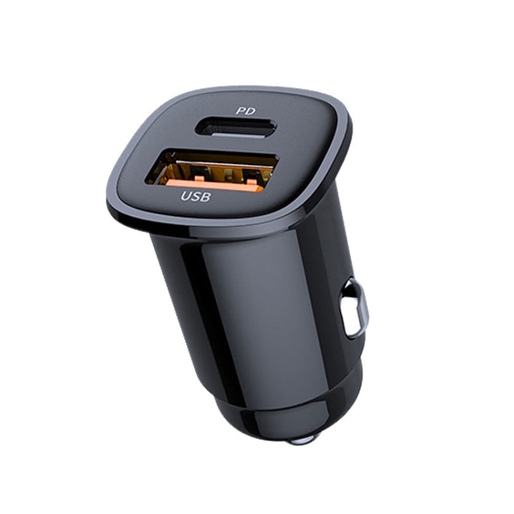 S-33 PD 30W Dual Port USB Super Fast Charge Car Charger - Cigar Socket by PMC TechLife | Online Shopping South Africa | PMC TechLife