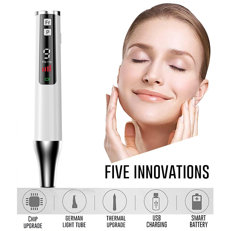 AA-A401 Small Freckle and Mole Removal Pen Tattoo and Eyebrow Removal Beauty Instrument, Color: Blu-ray Battery