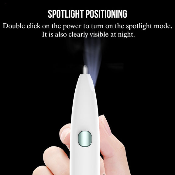 FY-106 Portable Mole and Freckle Removal Pen Household Laser Beauty Equipment(Gold)