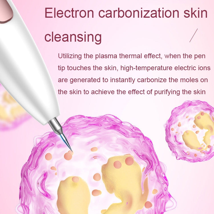 FY-106 Portable Mole and Freckle Removal Pen Household Laser Beauty Equipment(Rose Gold)