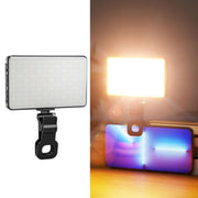 ST-120C Mobile Phone Tablet Clip Fill Light Selfie Live Camera Portable Camera Lighting(Black)