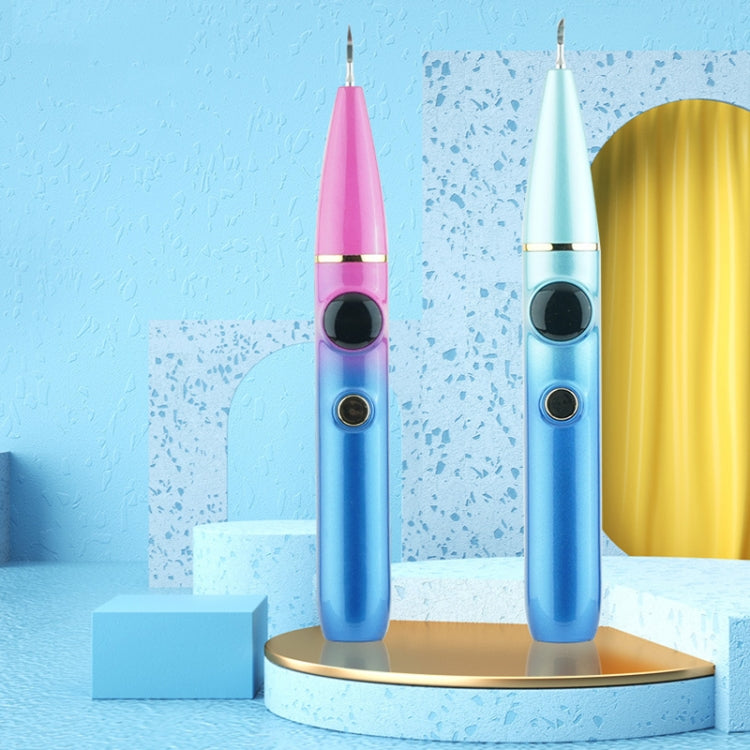 FY-B700 Visual Ultrasonic Scaler Tartar Calculus Tooth Stain Remover Dental Beauty Instrument(Blue Gradient) - free shipping - PMC TechLife - Order now!