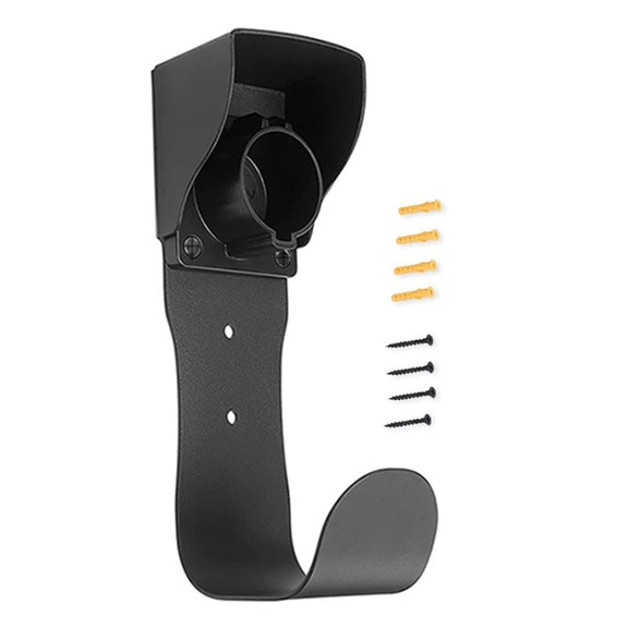 EV Charger Cable Holder Electric Car Charging Cable Organizer for J1772 Plug(Black)