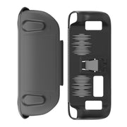 For Steam Deck JYS-SD012 Game Console All-inclusive Protective Case + Detachable Cover Set with Bracket(Black)