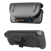 For Steam Deck JYS-SD012 Game Console All-inclusive Protective Case + Detachable Cover Set with Bracket(Black)