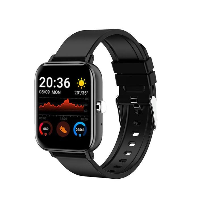 H10 1.69 inch Screen Bluetooth Call Smart Watch, Support Heart Rate/Blood Pressure/Sleep Monitoring, Color: Black - Smart Wear by PMC TechLife | Online Shopping South Africa | PMC TechLife