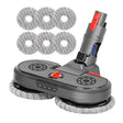 For Dyson V7 V8 V10 V11 Vacuum Cleaner Electric Mopping Head Integrated Water Tank With 6pcs Rag - free shipping - PMC TechLife - Order now!