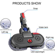 For Dyson V7 V8 V10 V11 Vacuum Cleaner Electric Mopping Head Integrated Water Tank With 6pcs Rag