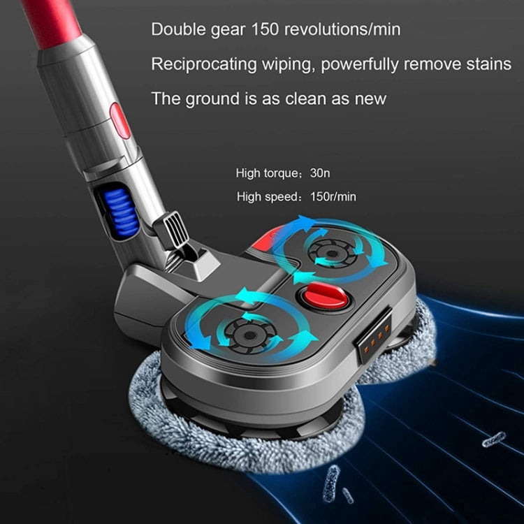 For Dyson V15  Vacuum Cleaner Electric Mopping Head Integrated Water Tank With 6pcs Rag - free shipping - PMC Jewellery - Order now!