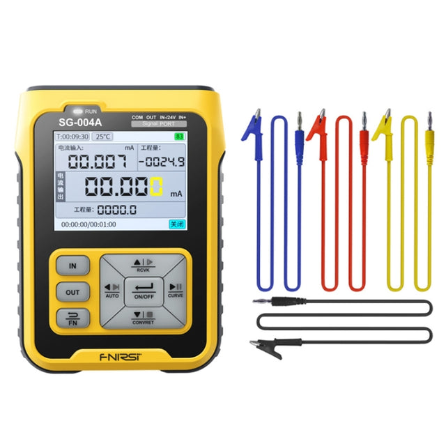 FNIRSI SG-004A 4-20mA Multi-Function Signal Generator Current Pressure Thermal Resistance Calibrator, EU Plug