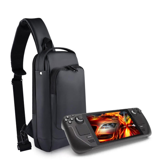 For Steam Deck Game Console Crossbody Bag Shoulder Carry Bag Chest Bag(Black) - free shipping - PMC Jewellery - Order now!