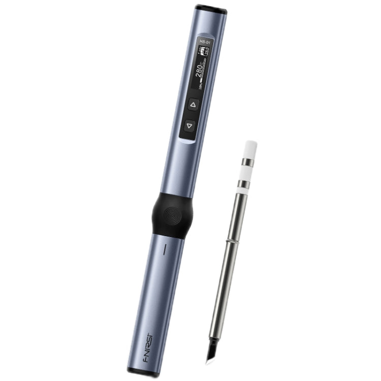 FNIRSI HS-01 Smart Soldering Iron Digital Display Portable Mini Soldering Station(Blue KR) - free shipping - PMC TechLife - Order now!