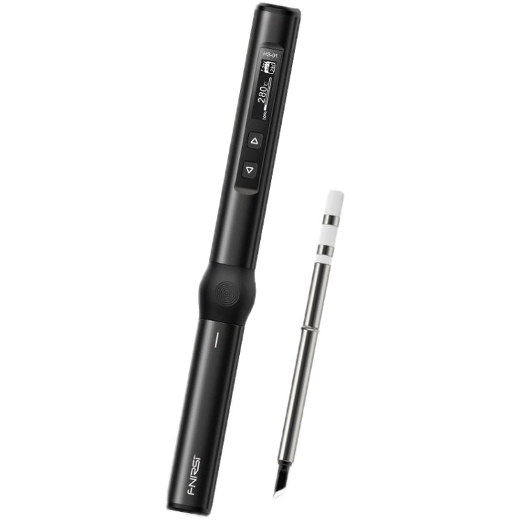 FNIRSI HS-01 Smart Soldering Iron Digital Display Portable Mini Soldering Station(Black BC2) - free shipping - PMC TechLife - Order now!