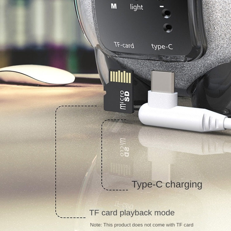 M18 Mini Space Panda Shape Wireless Bluetooth Speaker Desktop Portable Cartoon Audio(Green) - Mini Speaker by PMC TechLife | Online Shopping South Africa | PMC TechLife