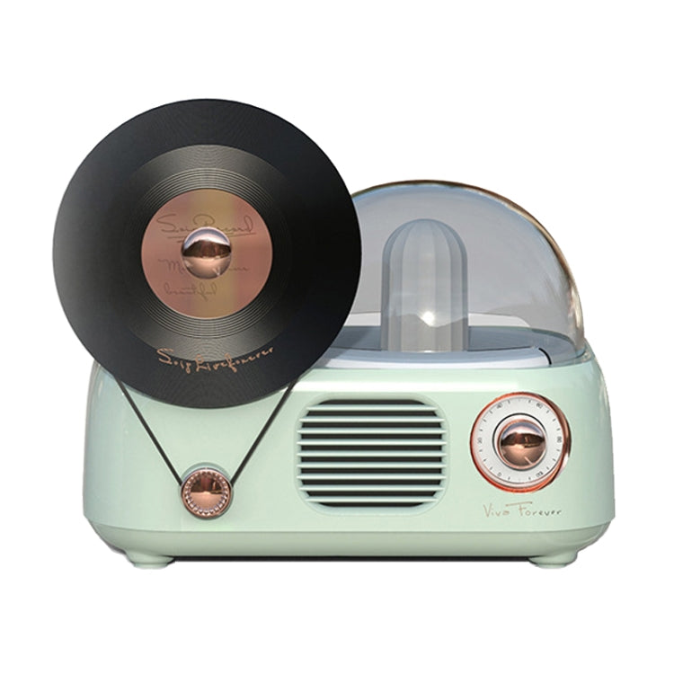 Y02 Retro Vinyl Record Player Wireless Bluetooth Speaker Ambient Light Aromatherapy Bluetooth Audio(Green) - Desktop Speaker by PMC TechLife | Online Shopping South Africa | PMC TechLife