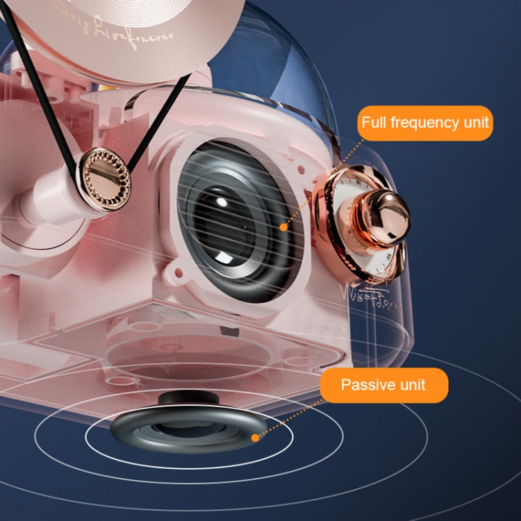 Y02 Retro Vinyl Record Player Wireless Bluetooth Speaker Ambient Light Aromatherapy Bluetooth Audio(Blue) - Desktop Speaker by PMC TechLife | Online Shopping South Africa | PMC TechLife