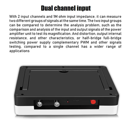 FNIRSI 1013D 1GS Sampling Dual Channel 100M Bandwidth Digital Oscilloscope, US Plug(English) - free shipping - PMC Jewellery - Order now!