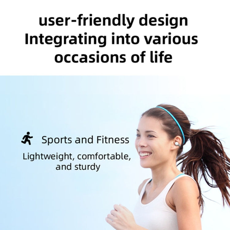 M-S8 Wireless Stereo Single Ear Clip-on Bluetooth Earphone(Pink) - Bluetooth Earphone by PMC TechLife | Online Shopping South Africa | PMC TechLife