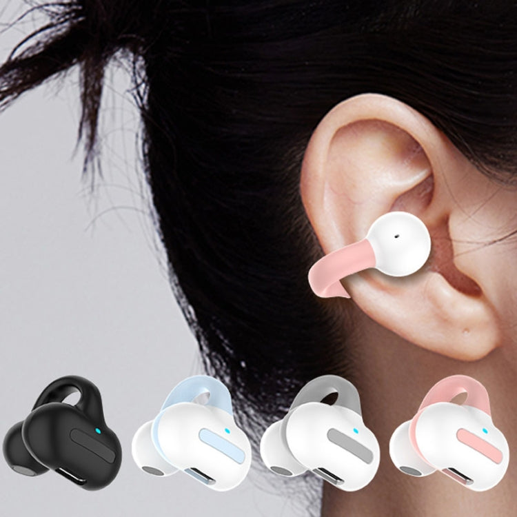 M-S8 Wireless Stereo Single Ear Clip-on Bluetooth Earphone(Blue)