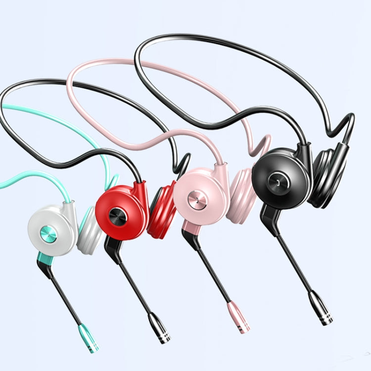 M1 Stereo Sound Running Sports Bone Conduction Bluetooth Earphones With Microphone(Black) - Neck-mounted Earphone by PMC TechLife | Online Shopping South Africa | PMC TechLife