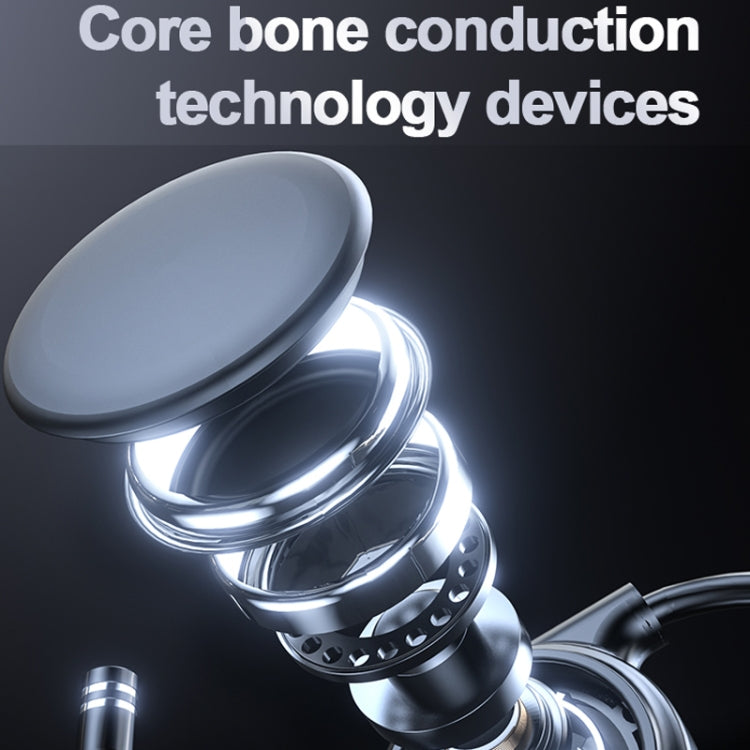 M1 Stereo Sound Running Sports Bone Conduction Bluetooth Earphones With Microphone(Red) - Neck-mounted Earphone by PMC TechLife | Online Shopping South Africa | PMC TechLife