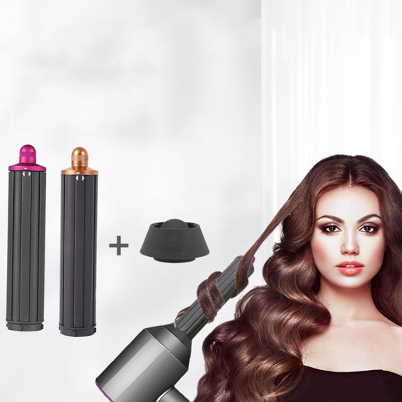 For Dyson Airwrap Hair Dryer HS01 / HS05 / HD08 18.6 x 4cm Upgraded Long Curling Barrels Nozzle With Long Adapter Rose Red