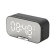 Q5 Outdoor Portable Card Bluetooth Speaker Small Clock Radio, Color: Black 1400mAh - Mini Speaker by PMC TechLife | Online Shopping South Africa | PMC TechLife