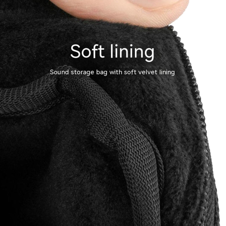 For MARSHALL Emberton 1/2  Bluetooth Speaker Bag Storage Case Protective Box(Black) - Protective Case by PMC TechLife | Online Shopping South Africa | PMC TechLife | Buy Now Pay Later Mobicred