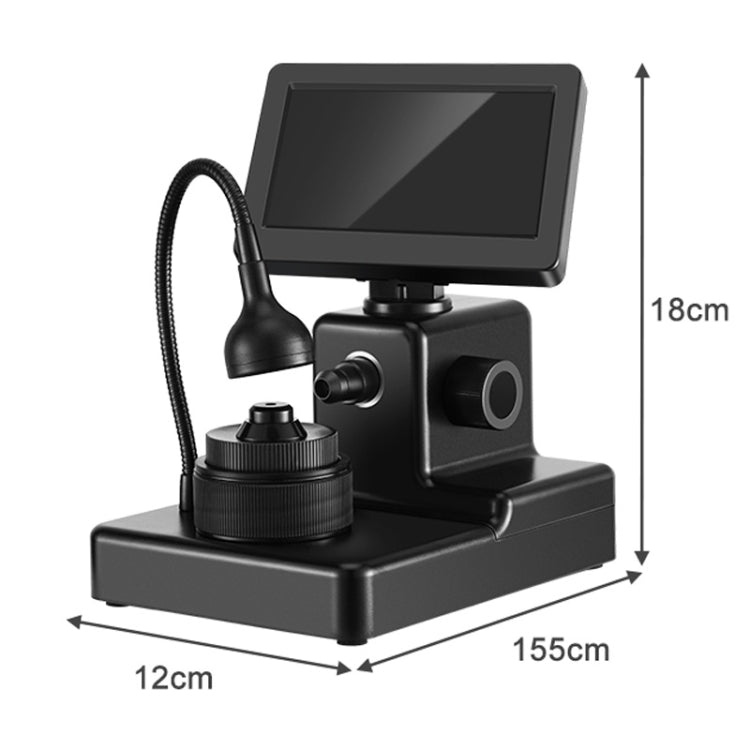 HJ1000 50-1000X 3000mAh Diamond Waist Code Microscope GIA Jewelry Waist Code Instrument - free shipping - PMC Jewellery - Order now!