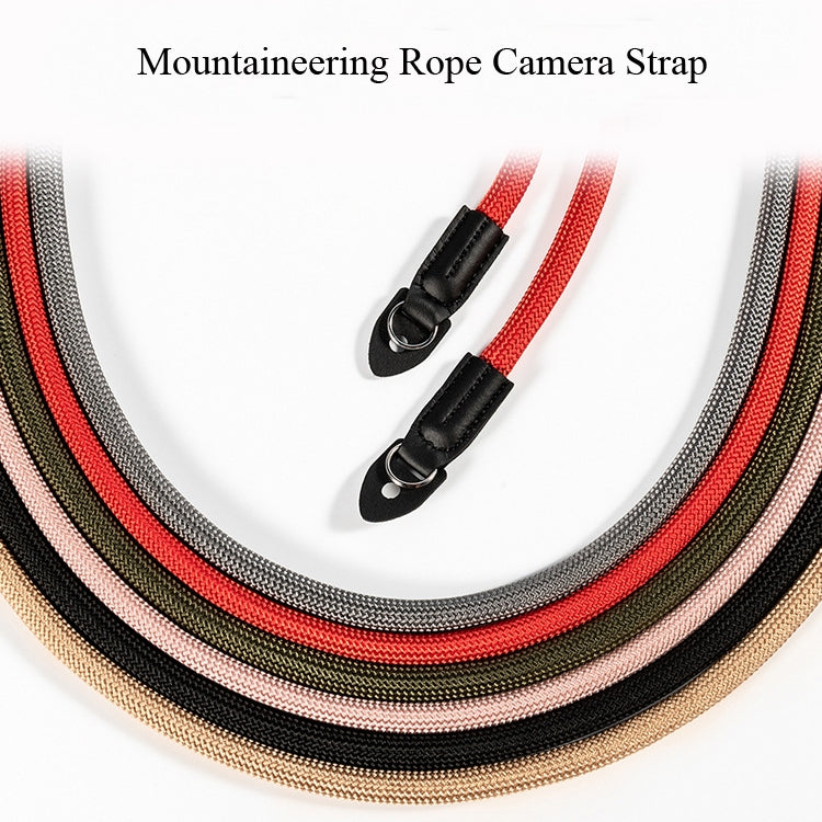 Climbing Rope Camera Strap SLR Camera Retro Wearable Shoulder Strap(Gray) - Camera Strap by PMC TechLife | Online Shopping South Africa | PMC TechLife