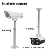 30-60cm Telescopic I-Type Monitoring Bracket Hanging Closed-Circuit Aluminum Alloy Bracket
