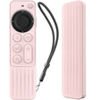 For Apple TV Siri Remote 2/3 AhaStyle PT166 Remote Controller Silicone Protective Case Striped Non-Slip Anti-Drop Cover(Pink) - free shipping - PMC TechLife - Order now!
