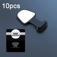 10pcs 8 Pin  Mobile Phone Charging Port Silicone Anti-Dust Plug Back-adhesive Loss-proof Cover(Black) - Anti-dust & Ear Caps by PMC TechLife | Online Shopping South Africa | PMC TechLife
