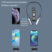 SN-537K 5.3 Bluetooth Live Earphones Built-In Sound Card Wireless Receiver Sports Earphones(Black)