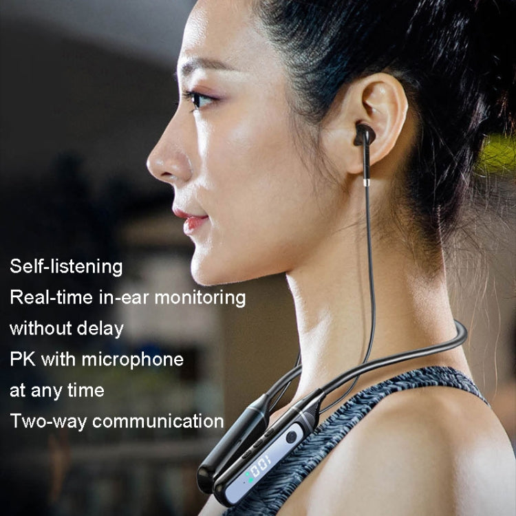 SN-537K 5.3 Bluetooth Live Earphones Built-In Sound Card Wireless Receiver Sports Earphones(Black) - Bluetooth Earphone by PMC TechLife | Online Shopping South Africa | PMC TechLife