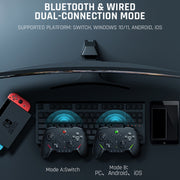BIGBIGWON Blitz C2Pro+Base Full Mechanical Gamepad Bluetooth Wired Dual Mode Support Switch / PC / Android / IOS