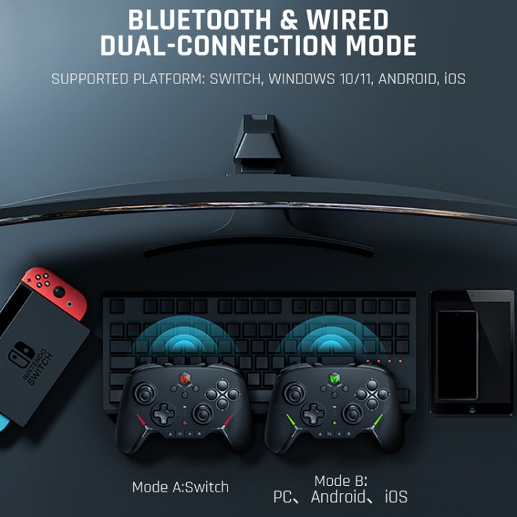 BIGBIGWON Blitz C2Pro+Base Full Mechanical Gamepad Bluetooth Wired Dual Mode Support Switch / PC / Android / IOS